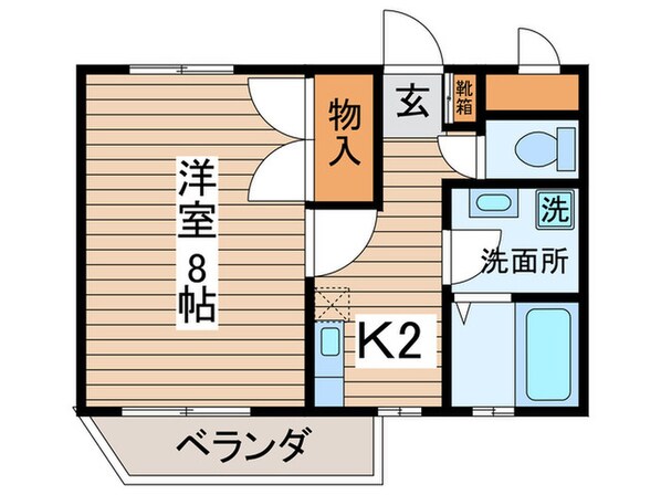 パークタウン道徳の物件間取画像